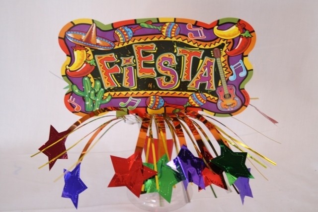 Mexican Fiesta Fountain Centrepiece Fancy Dress Costume Party 