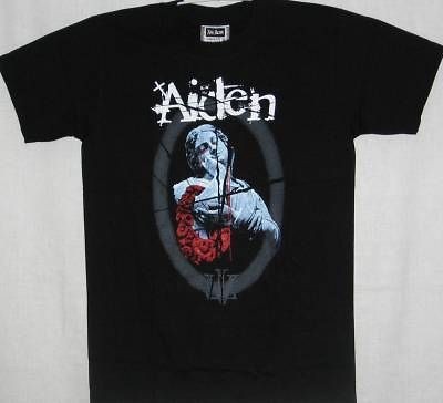 Aiden Music Short Sleeve Black T Shirt   NEW