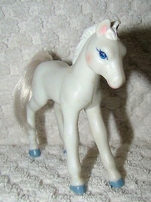 Fisher Price Loving Family DOLLHOUSE WHITE HAIR BABY Horse PONY TOY 