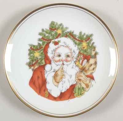 Fitz & Floyd ST. NICHOLAS Santa Dessert Plate 5422420