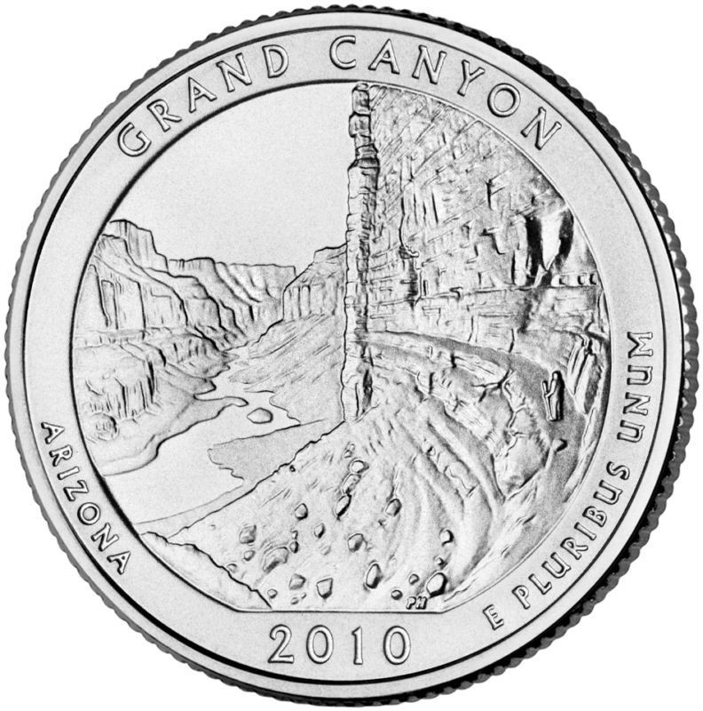 2010 America The Beautiful Grand Canyon AZ BU P&D Set