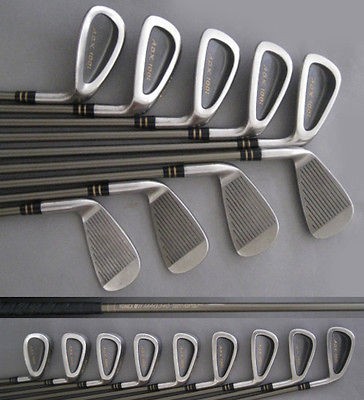 1700 YONEX ADX 100i IRONS 3 SW REGULAR FLEX GRAPHITE SHAFTS & $90 