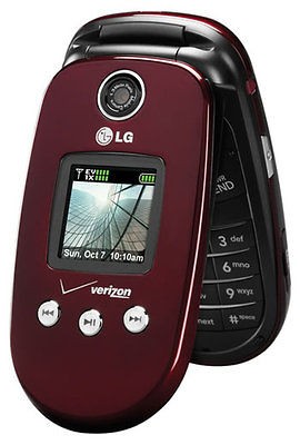 New Verizon VX8350 Red Flip Cellphone   Great inexpensive Phone Great 