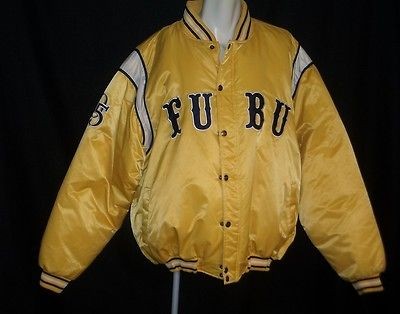 FUBU JACKET YELLOW SIZE XXXL