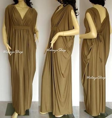 70S Gorgeous Hippie Kaftan Caftan Party EVENING Bridesmaid Wedding 