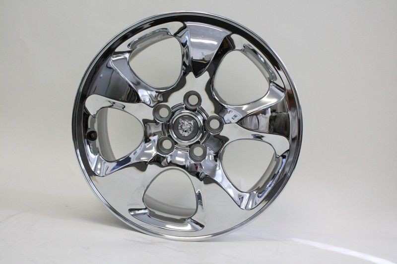 JAGUAR S TYPE 16 OEM CHROME WHEELS RIMS # 59703