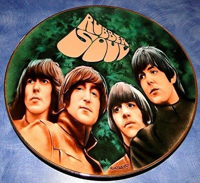 THE BEATLES Rubber Soul NATE GIORGIO Delphi Collection PLATE