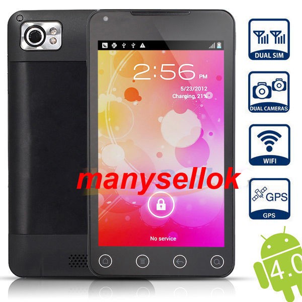   GSM WCDMA 3G MTK6575 WIFI GPS Capacitive Screen Cell Phone A75