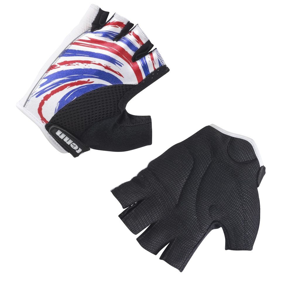 Fingerless Glove Summit Cycle Mitt White GB