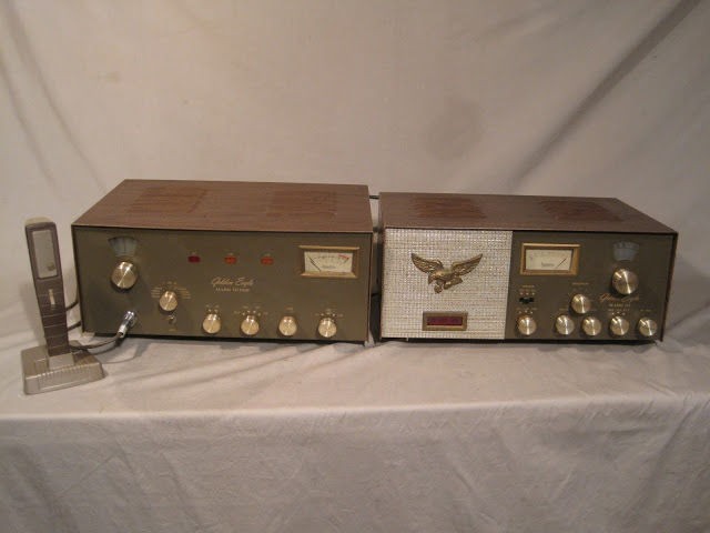 BROWNING GOLDEN EAGLE MARK III CB RADIO/SSB TRANSMITTER W/ MIC & Nice