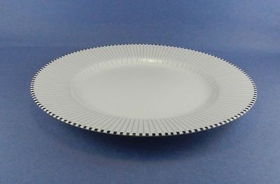 Swid Powell Gwathmey Siegel Rays Service Charger Plate White Black 