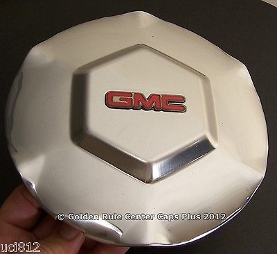 GMC Center Hub Cap ENVOY 2002   2007 XL XUV Polished Factory OEM 