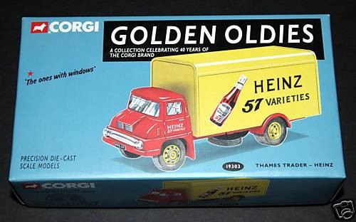 CORGI, GOLDEN OLDIES, HEINZ 57 VARIETIES, THAMES TRADER TRUCK, MIB