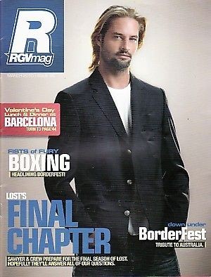 RGV MAG JOSH HOLLOWAY MARCH 2010 NO LABEL