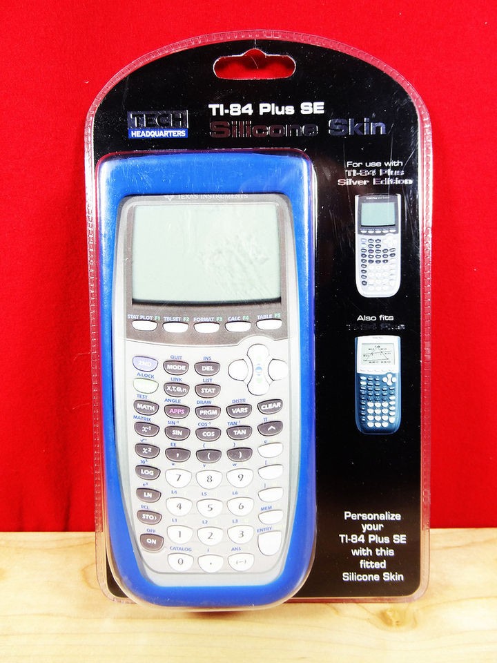   Silver Edition SILICONE SKIN FOR Texas Instruments Graphic Calculator