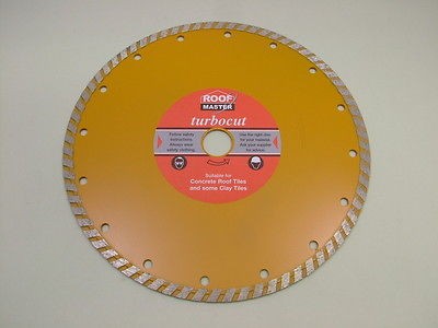 Diamond disc 9 for concrete roofing tiles, also for asphalt/lightw 