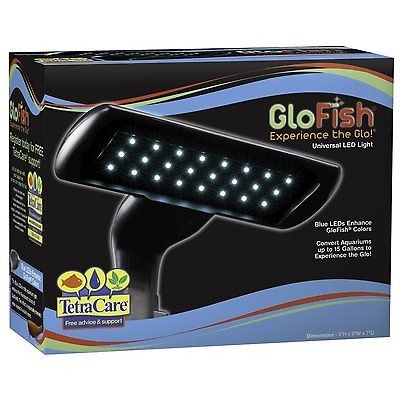 GloFish Universal Aquarium Light with Blue LEDs, 5 Gallon