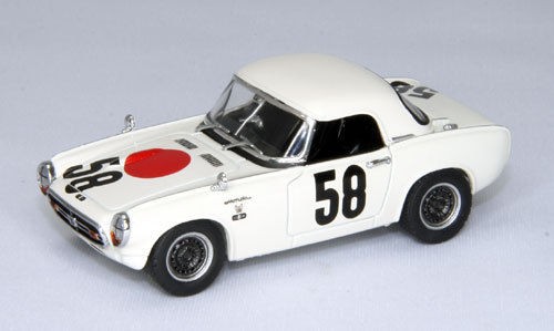 EBBRO 143 Scale Diecast HONDA S800 Racing 1967 Nurburgring 500 km 