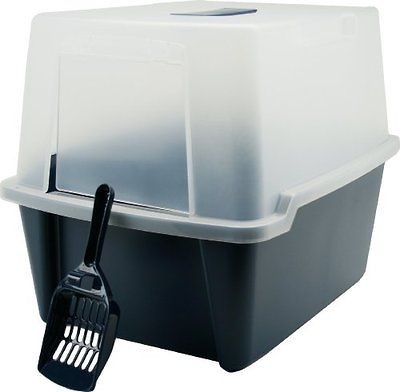 hooded litter box in Litter Boxes