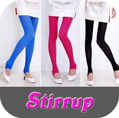   Dark Blue 100 D Women Stirrup Hosiery Tights Legging Pantyhose 5eJ5