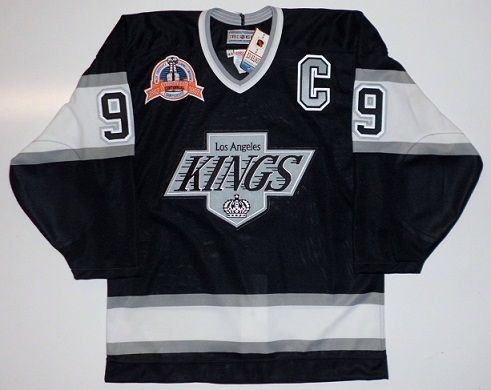 WAYNE GRETZKY 1993 STANLEY CUP CCM LOS ANGELES KINGS AUTHENTIC JERSEY 