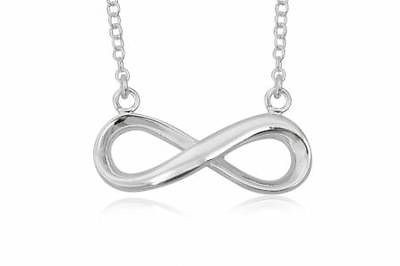 925 Sterling Silver Infinite Necklaces 4.7 Gram Friendship Love 