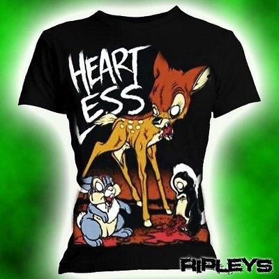 EVIL SKINNY T Shirt HEARTLESS ZAMBI Zamby Zombie M 10