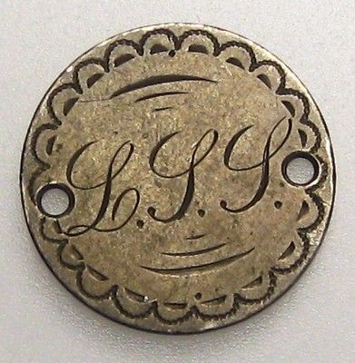 Love Token 1855 Seated Liberty Silver Dime Engraved L Y Y (B01)