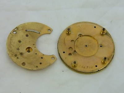 18 Size Hampden Hayward Model 1 Hunter Plate Parts 11 jewel