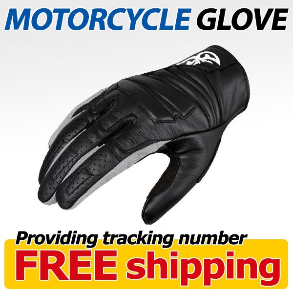 BERIK Motorcycle Gears G 9190 BK Leather Gloves Racing Street Guntlet 