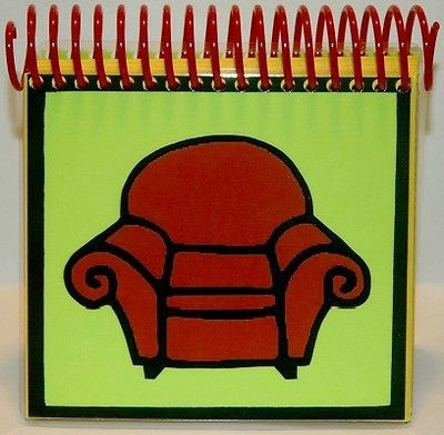 Blues Clues Steves Handy Dandy Thinking Chair Notebook ONLY w/ 50 