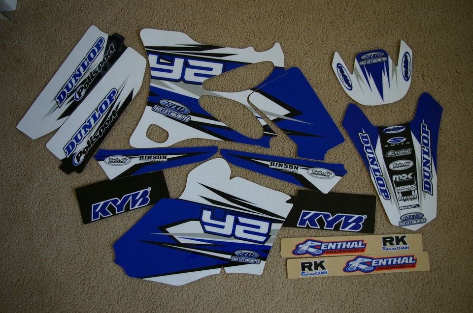 FLU DESIGNS YAMAHA TEAM GRAPHICS AND BACKGROUNDS YAMAHA YZ85