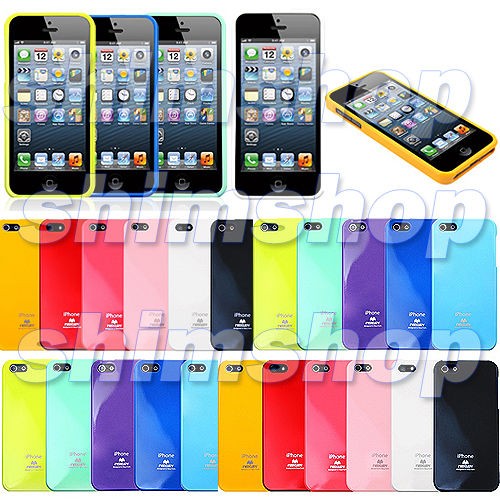 APPLE IPHONE 5 BLACK FLEXIBLE MERCURY SOFT TPU JELLY RUBBER GEL COVER 