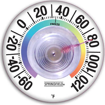 TAYLOR 5321N Suction Cup Dial Thermometer