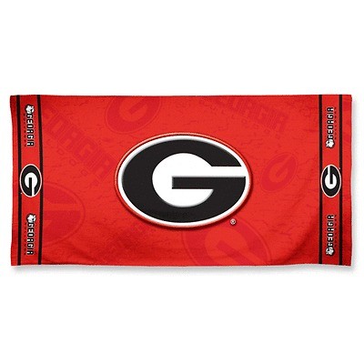   of Georgia Bulldogs 30 x 60 Premium Fiber Reactive Beach Towel NEW