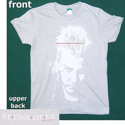 THE LOST BOYS BE ONE OF US JUMBO KIEFER PIC GREY GIRLS T SHIRT SMALL 