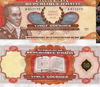 HAITI   25 Gourdes 2006 UNC P 266 c