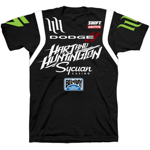 HART & HUNTINGTON REPLICA TEAM DODGE MOTOCROSS BMX SHIRT SIZES S, M 