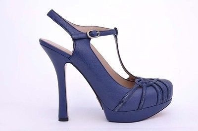 NEW WOMENS JOAN & DAVID DAREITH NAVY BLUE STILETTO HIGH 5 HEELS SHOES 