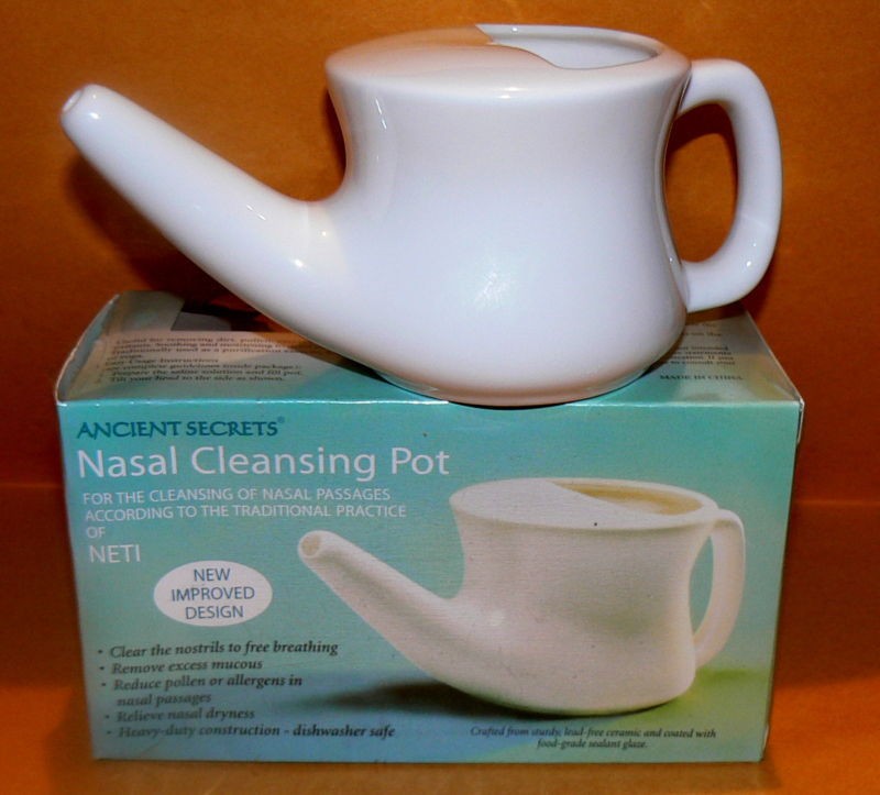 ceramic neti pot in Natural & Homeopathic Remedies