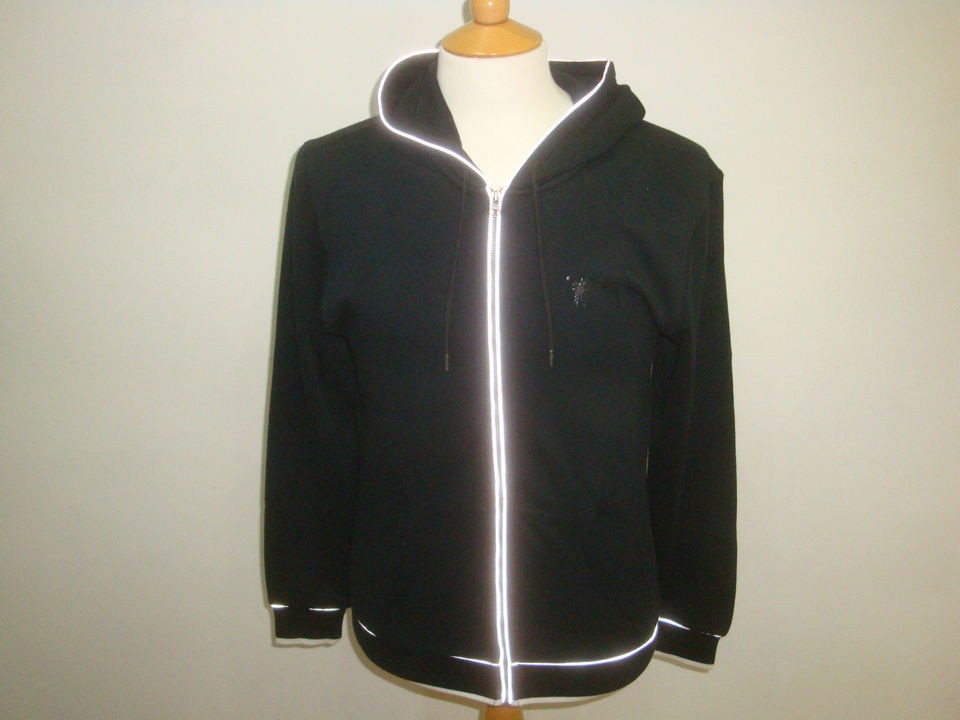 MIHARA YASUHIRO X PUMA MENS 3M PIPPING SWEAT JACKET BLACK LABEL