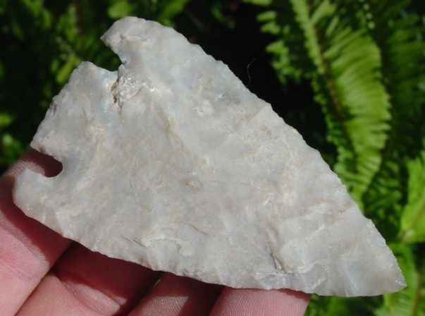 Indian Arrowhead Relic Artifact Flint Atl Atl Spear Arrow