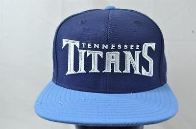 NFL REEBOK TEAM APPAREL NAVY/BABY BLUE 1960 TENNESSEE TITANS SNAPBACK 