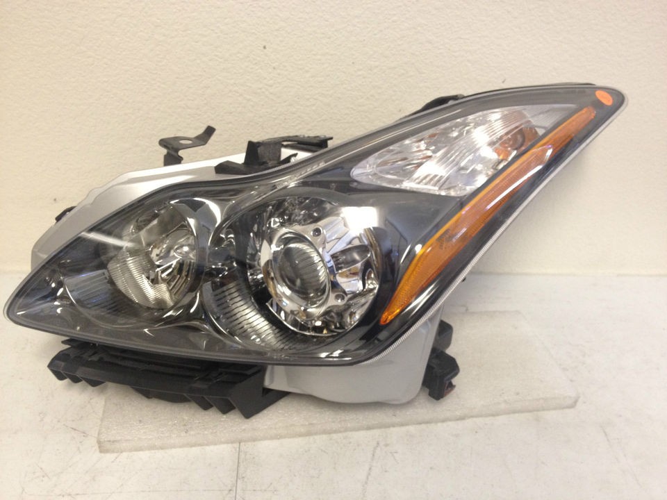 08 09 10 11 12 INFINITI G37 COUPE OEM HEADLIGHT LEFT LH SIDE XENON 