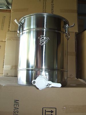 Honey Bottling Tank Stainless Steel 100 lb Beekeeping