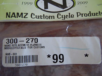 Namz Replacement Harness module/pigtail​s for customs and Harley 
