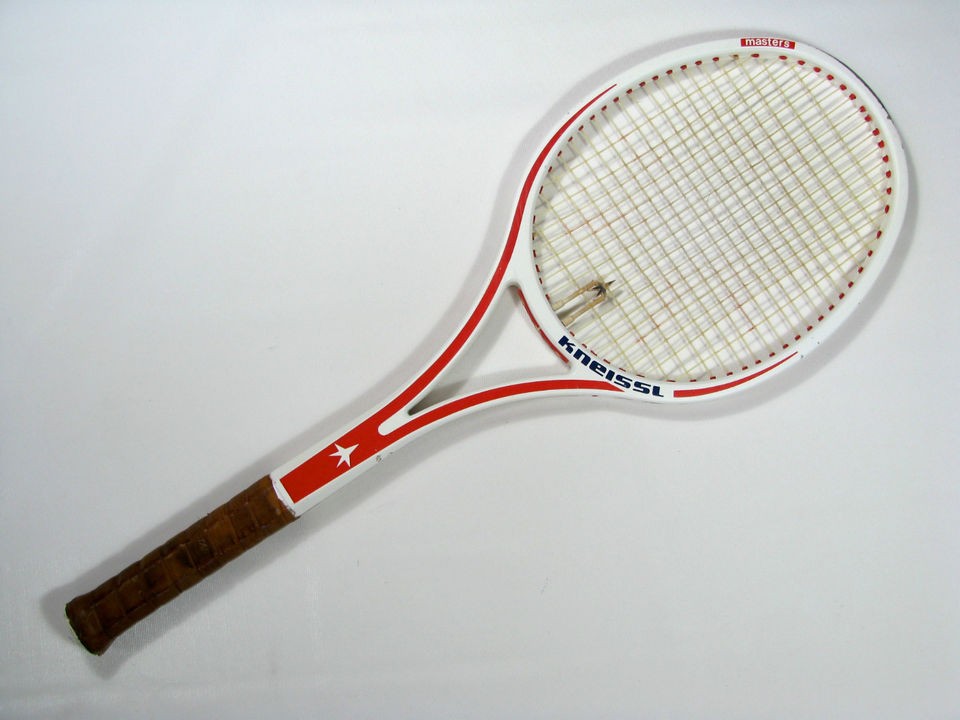   WHITE STAR MASTERS Tennis RACKET made in Austria Ivan Lendl rare