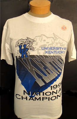 university of kentucky wildcats champions 1996 t shirt