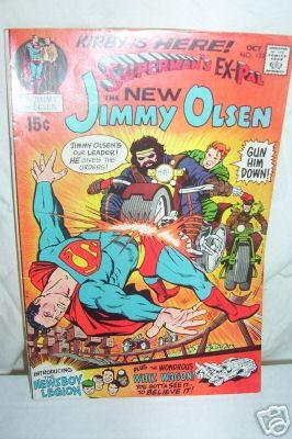 Jimmy Olsen #133 1st Kirby art 1st morgan edge Fine