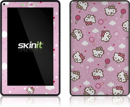 Skinit Hello Kitty Lollipop Pattern Skin for  Kindle Fire